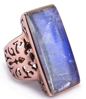 SNS Jewelry Studio rainbow moonstone ring