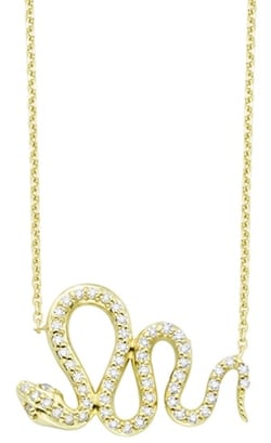 KC Designs diamond snake necklace