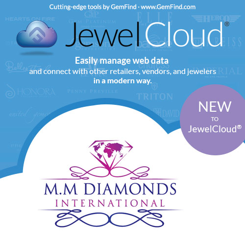 M.M Diamonds International Joins GemFinds JewelCloud®